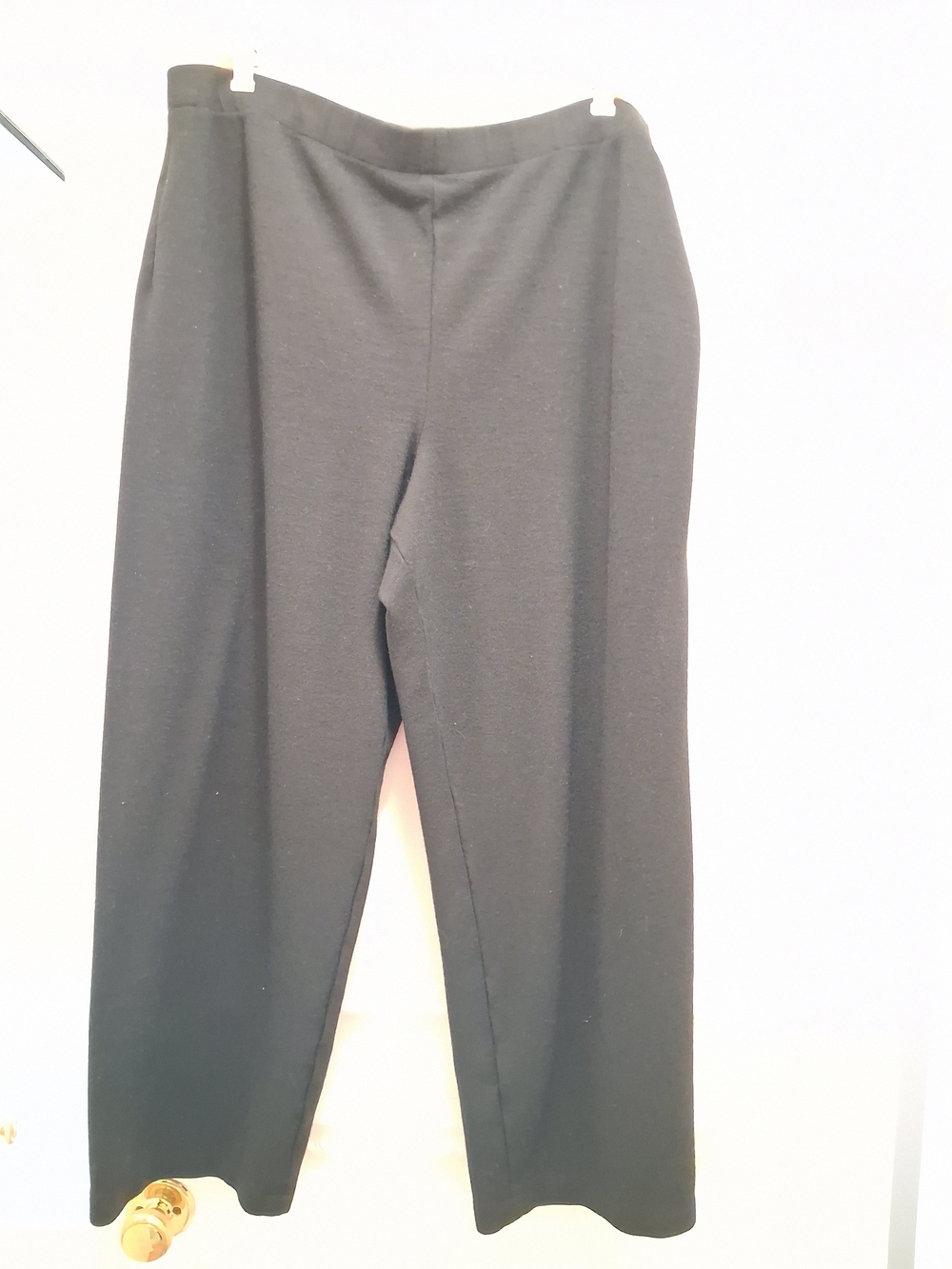 EILEEN FISHER Black Straight-Leg Women’s Pants
